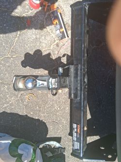 Trailer hitch set up complete