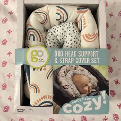 Go by Goldbug Duo Head Support & Strap Cover Set