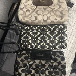 Coach wristlet