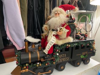 Collectible  Santa Express Christmas Train Decoration
