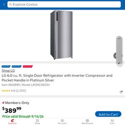 LG mini fridge