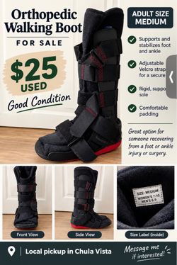 Adult size Orthopedic boot