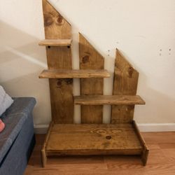 New Wood Shelf For Plants