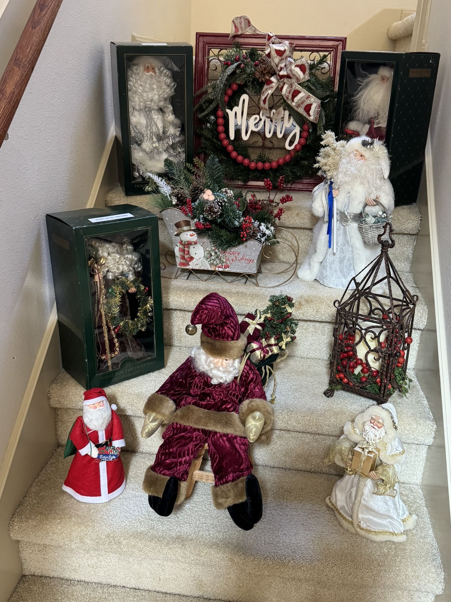 Santa’s Holiday Decor Christmas Galore $3-$50 Each