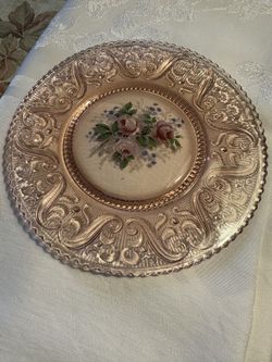 Depression Glass Plate