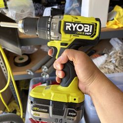 18v Ryobi HP 1/2” Hammer Drill Driver With 4.0 High performance Battery Included 