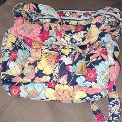 Brand New Never Been Used Happy Snails Vera Bradley Tote Bag 