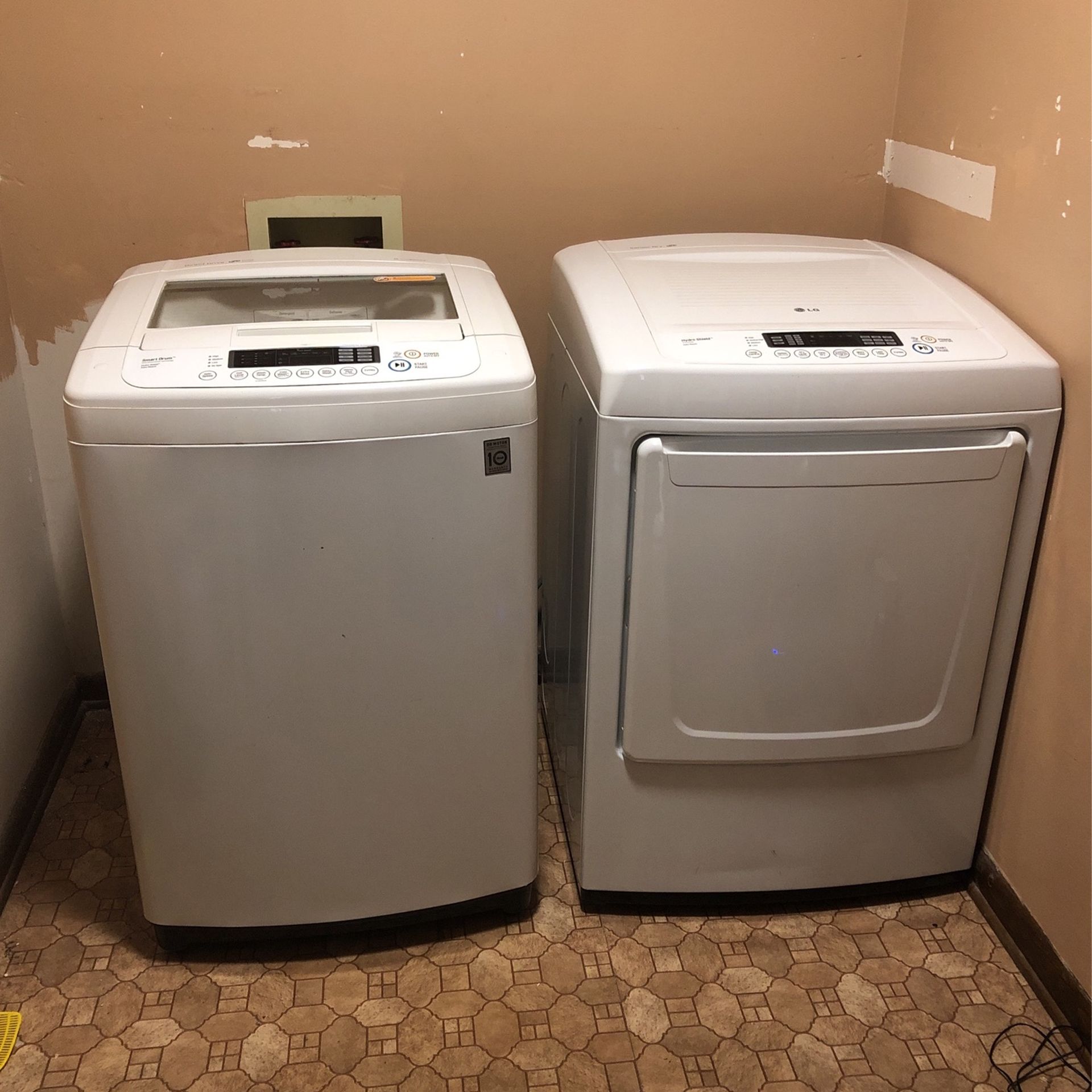 LG Washer And Dryer