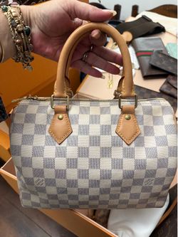 Authentic Louis Vuitton Damier Azur Speedy Bandouliere 25 (NO STRAP)