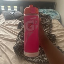 Pink Gatorade Squeeze Bottle