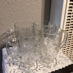 Princess House 4 Tazas Altas Para Cafe De La Linea Fantasia