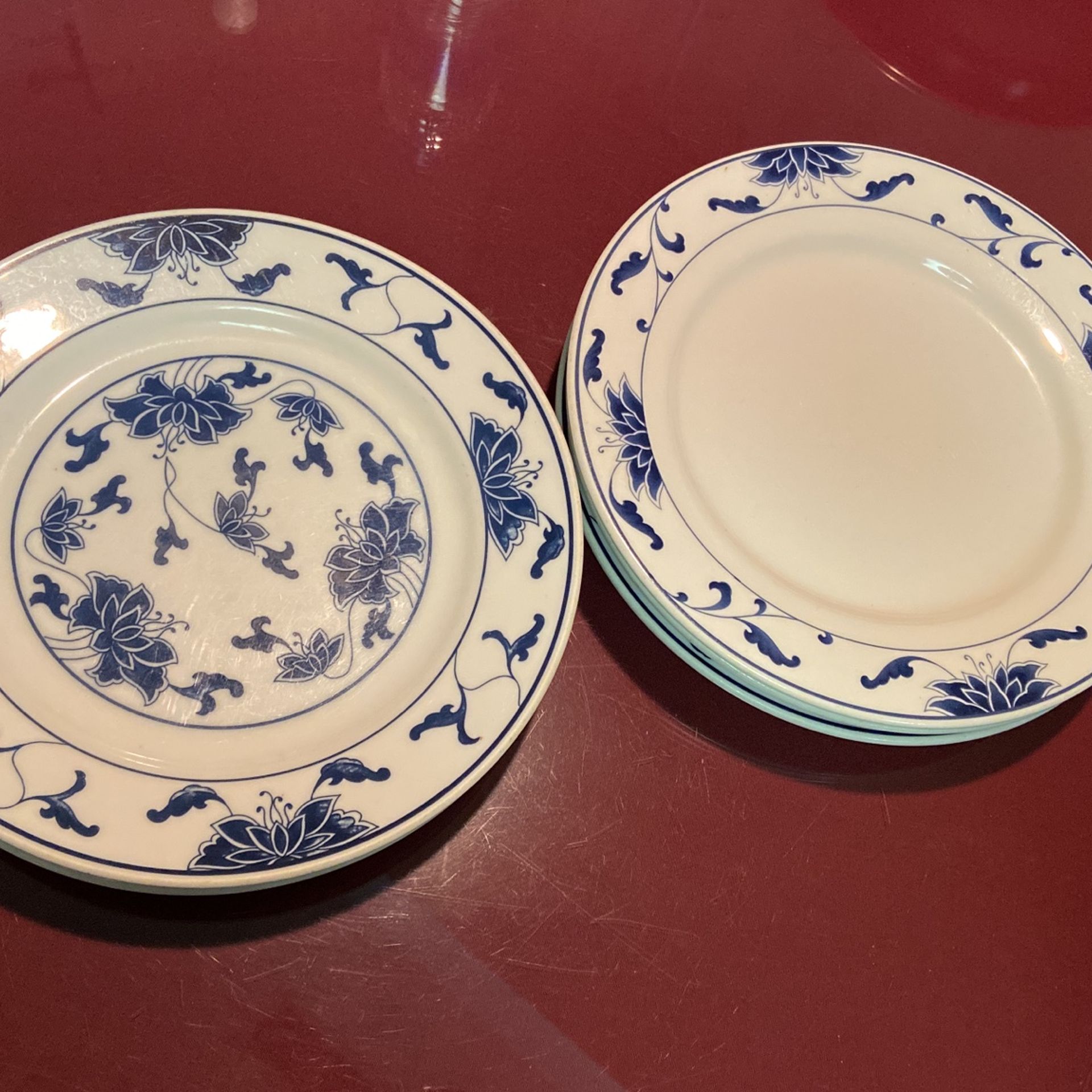 Used Plate round and Oval