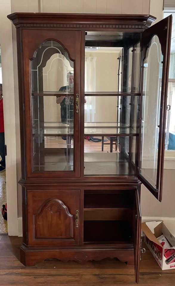 Traditional China Cupboard