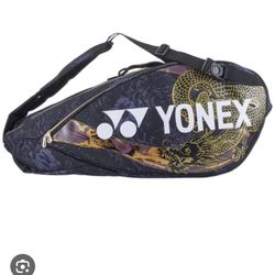 New- Yonex Limited Collection Osaka 6 Racket Tennis Bag- Dragon Design