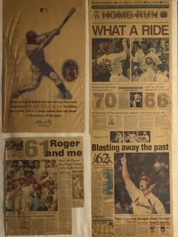 MarkMcGwire and Sammy Sosa  great race of 98