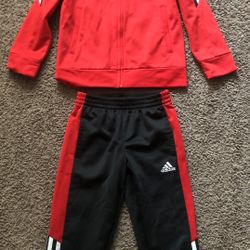 Like New Boys Size 4 Adidas Tracksuit