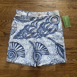 NWT  Lilly Pulitzer Size 7 Boys Beaumont Shorts