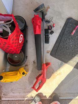 Craftsman Cordless String Trimmer and Leaf Blower Set