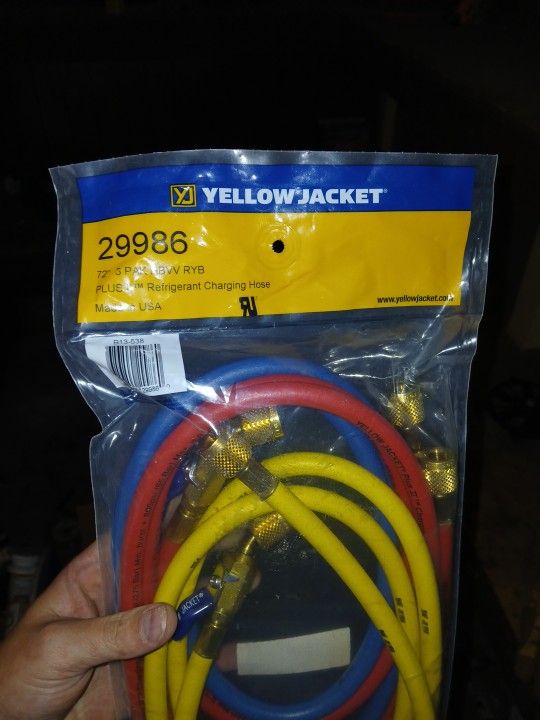 Yellow Jacket 29986 72" 3PAK HBVV RYB
