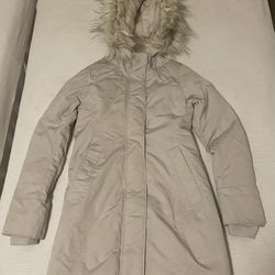 Abercrombie & Fitch Ultra Down off-White parka/long Puffer XXS