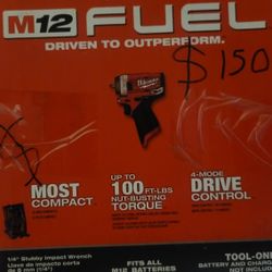 Milwaukee Impact Wrench 1/4