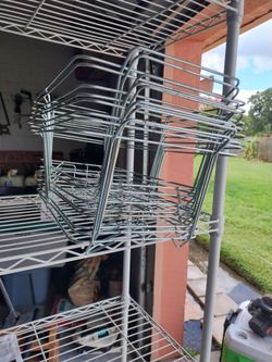8 Food Service Food Pan Wire Racks