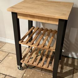 IKEA BEKVÄM kitchen cart - Solid Wood