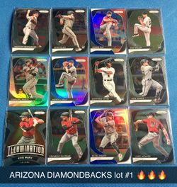 ARIZONA DIAMONDBACKS lot #1 (12 cards) 🔥🔥🔥 2 Ketel Marte inserts, 3 RCs including Domingo Leyba & more!