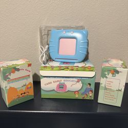 Toddler Card Reader With 2 Boxes Of Cards 