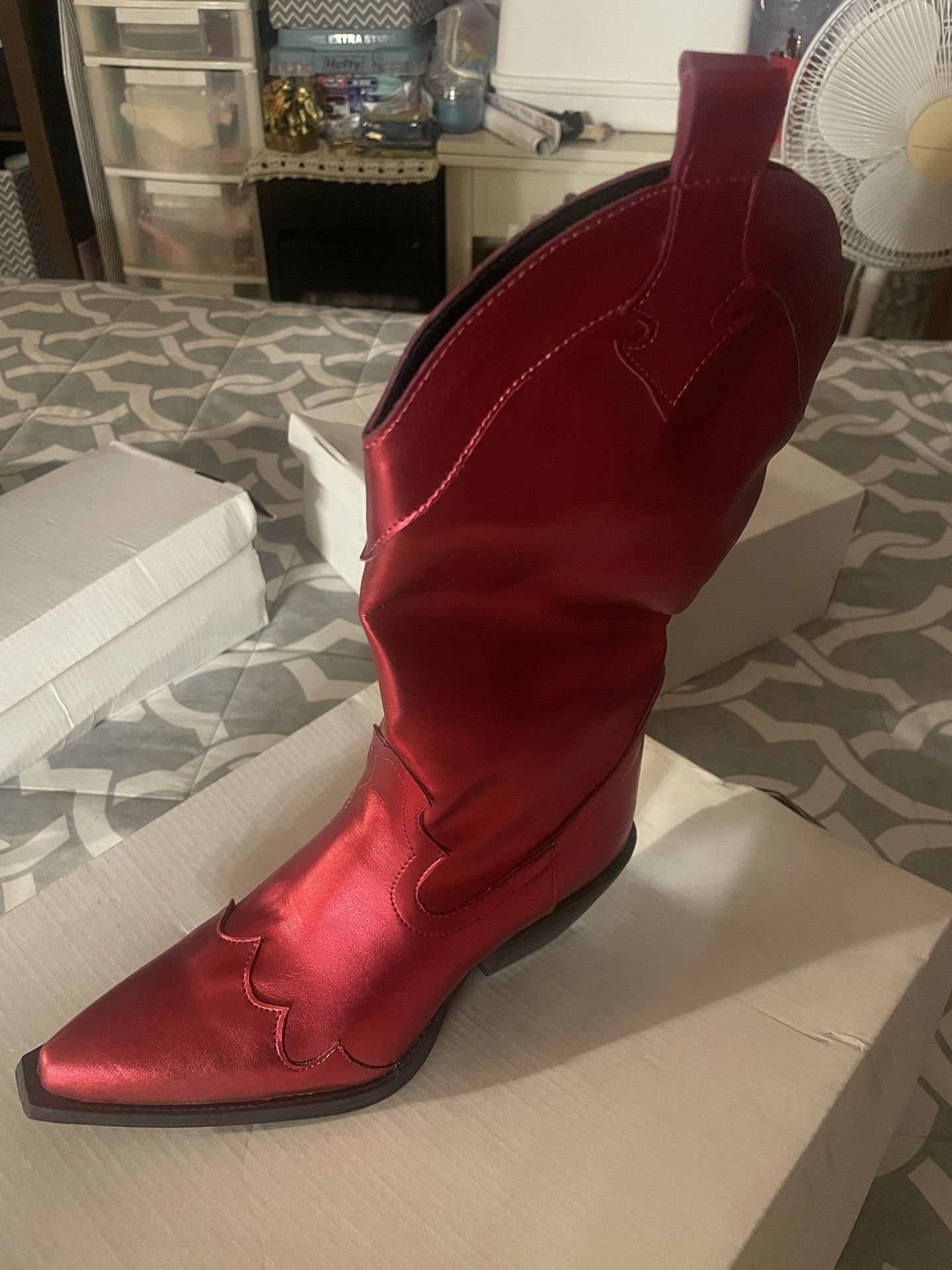 Women’s Mexican Metallic Boots 