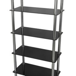 Black Glass Shelves