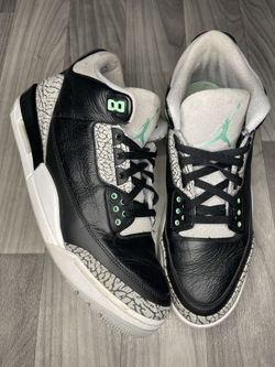 Green Glow Jordan 3s