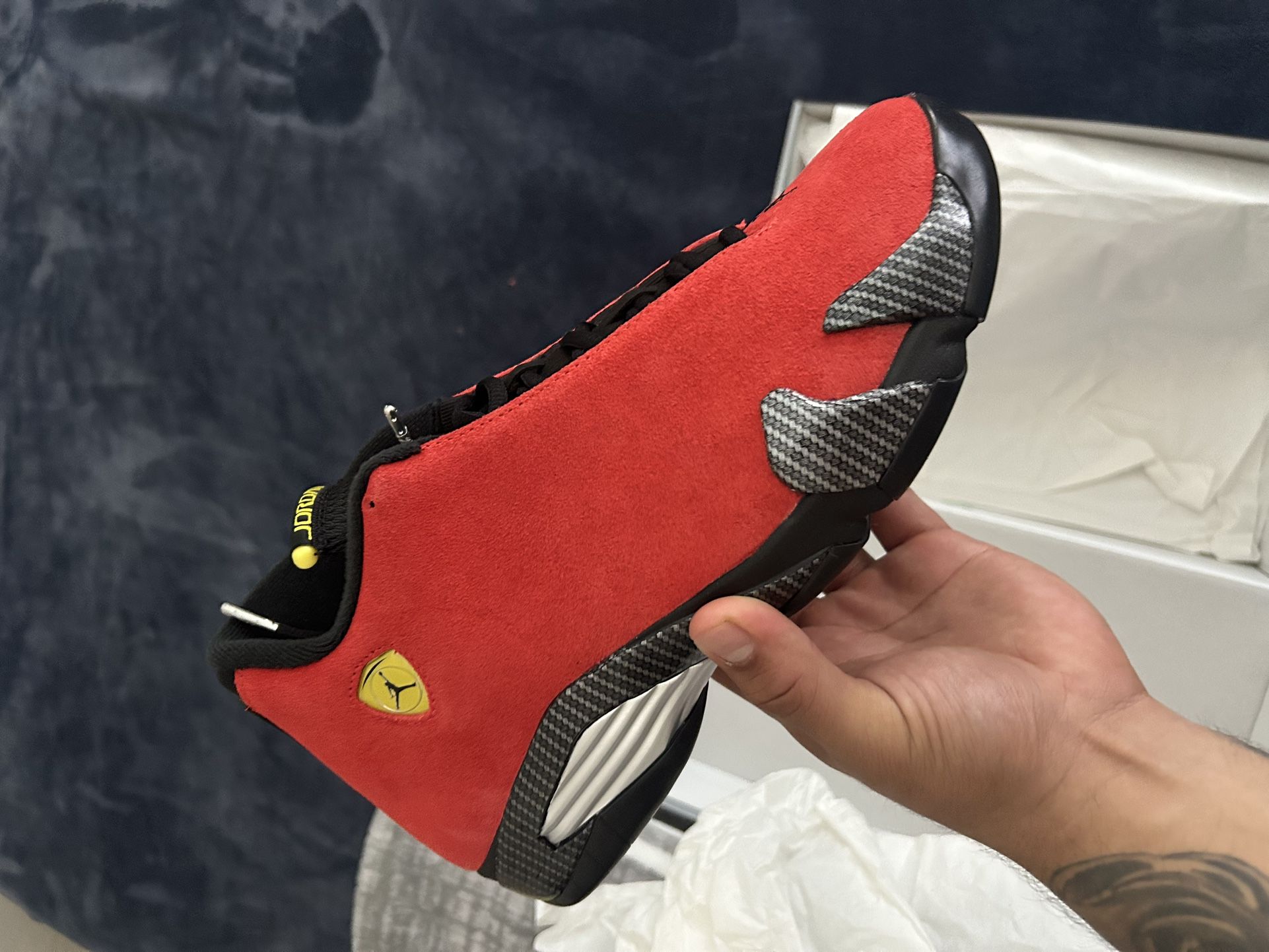 Retro Jordan 14s Ferraris