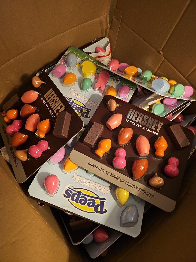 π₯  Hershey Hershey & PEEPS Beauty Blenders,  Makeup,  Lot Of 10 NEW π π€©  Bulk PRICES.  Not a Reseler.