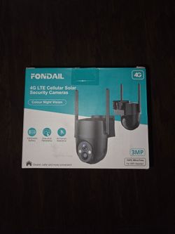 4G LTE Cellular Solar security camera
