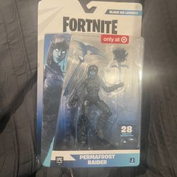 Fortnite 2023 Black Ice Legends Set PERMAFROST RAIDER New 4" Action Figure