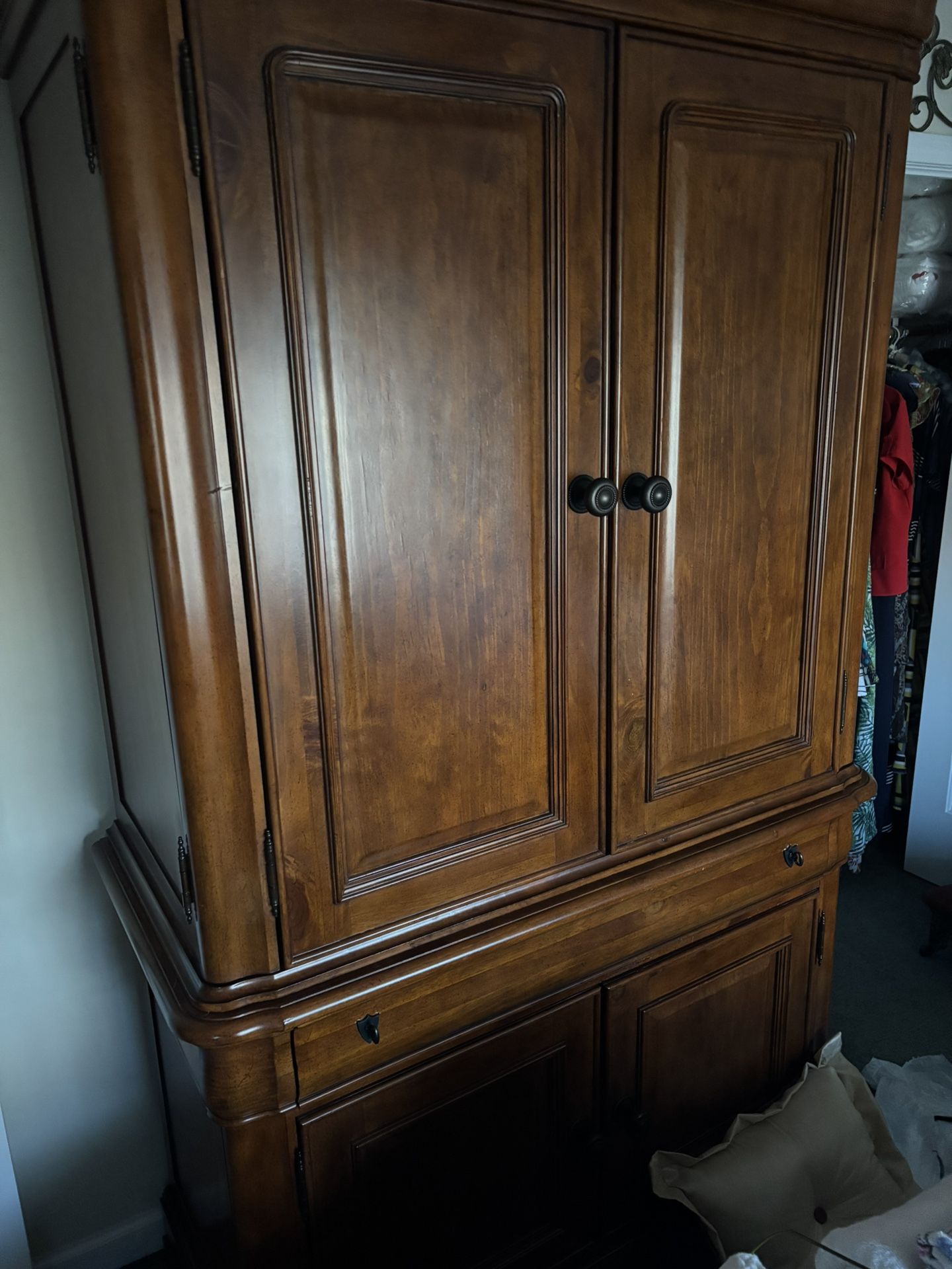 Wood Armoire