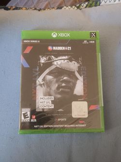 Madden 21 NXT LVL Edition - Xbox Series X - New