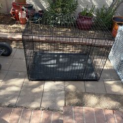 Large Metal Dog Kennel 