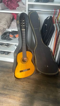 Guitar and case