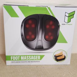 NEW Foot Massager with Heat Shiatsu Electric Kneading Massage Machine 