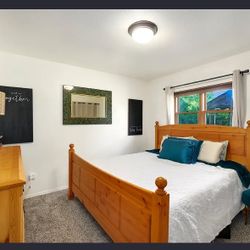 Kind Bed Frame And Matching Dresser 