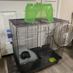 Two Rodent Cages Set Included