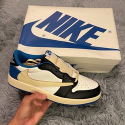 Jordan 1 Travis Scott Fragments