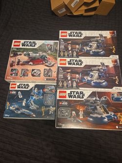Lego star wars sets 75312,75280,75283