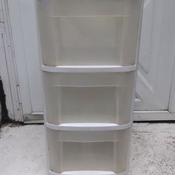 Sterilite 3 Drawer Rolling Storage