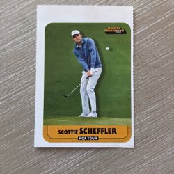 Scottie Scheffler Sports Illustrated Card 