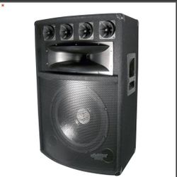 2 Pyle Concert Speakers PADH1589 3-Way Speakers