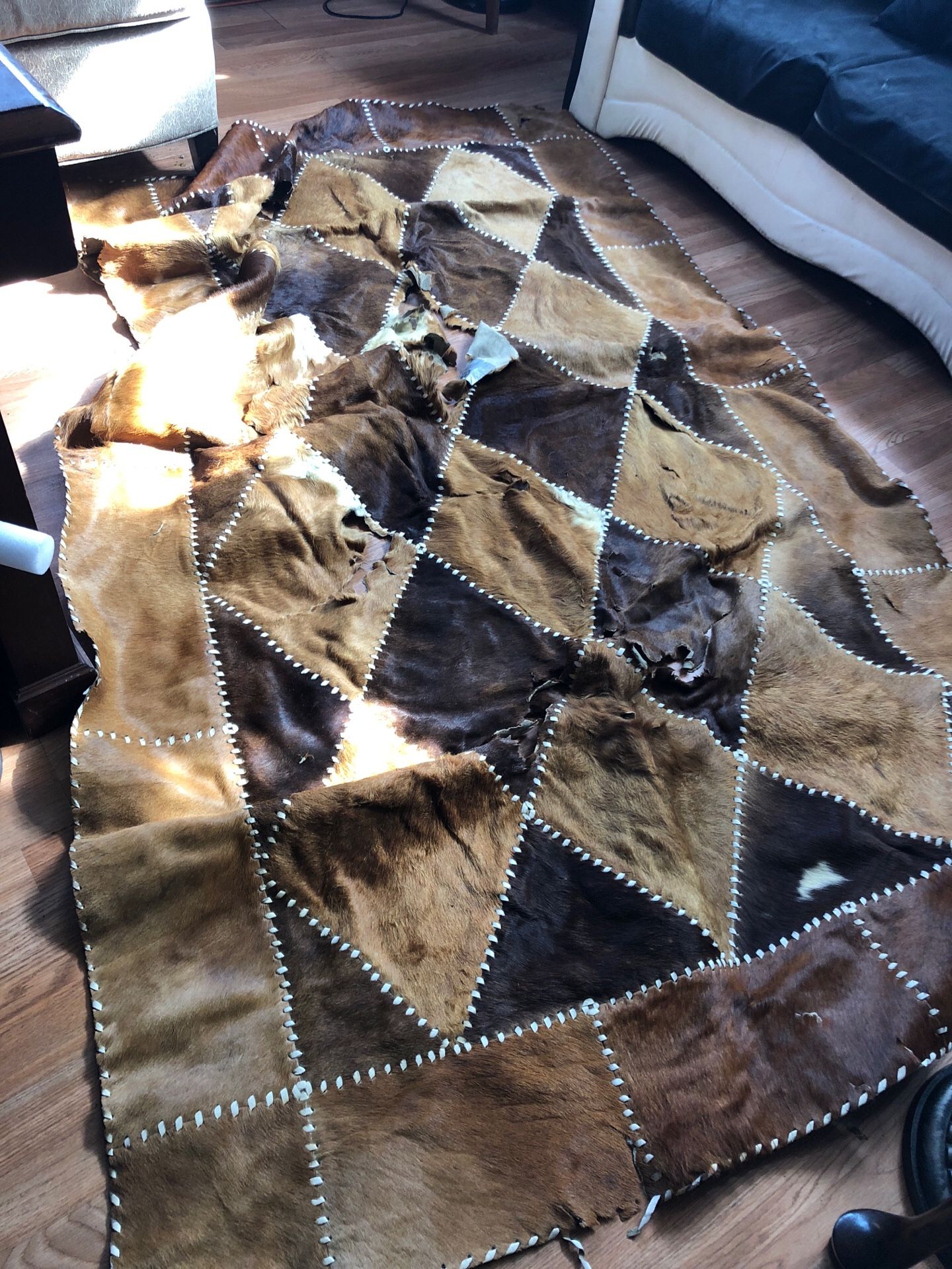 Free leather rug/ gratis alfombra de cuero