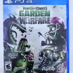 PS4 Plants vs Zombies Garden Warfare